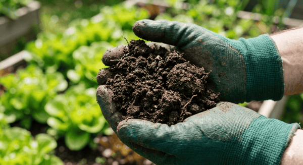 un compost mature et tamisé